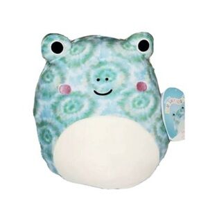 NWT Squishmallows 11 Ferdie the Tie Dye Frog